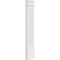 Ekena Millwork Fluted PVC Pilaster w/Decorative Capital & Base, 9"W x 48"H x 2"P PILP09X048FL02-2 - alternate 2